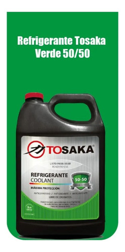Refrigerante Tosaka Rojo Verde 50-50