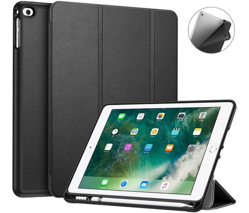Fintie Smart Case Para iPad Air 2 A1566 A1567 Con Pen Holder