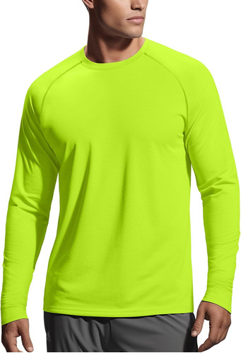 Camisa De Manga Larga Para Correr Para Hombre Dry Fit (amari