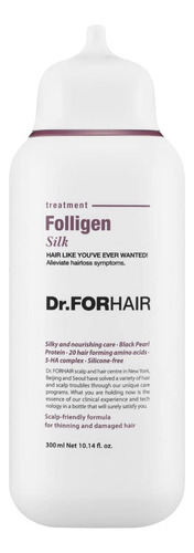Dr.forhair Folligen - Tratamiento De Seda, 10.1fl Oz