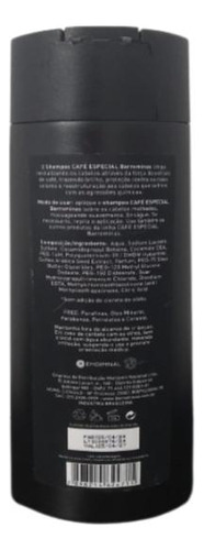 Shampoo Barrominas Café Especial 300ml