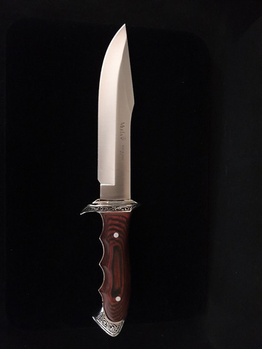 Imagen 2 de 6 de Cuchillo Venecia 180mm Plateado C/funda Marca Muela