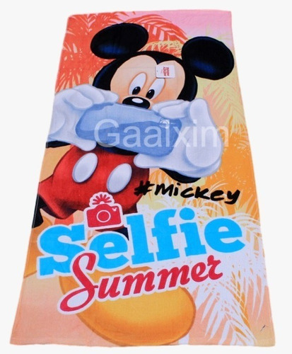 Toalla Mickey Disney Original Calidad Colap 100% Algodón