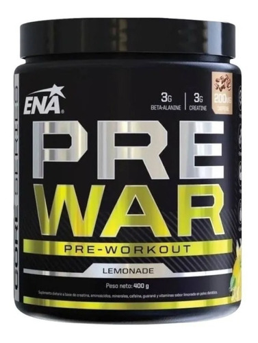 Pre War Ena Sport 400 Gr Pre Entrenamiento 