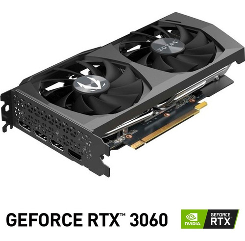 Imagen 2 de 6 de Tarjeta De Video Zotac Rtx 3060 Twin Edge 12gb Gddr6 Lhr
