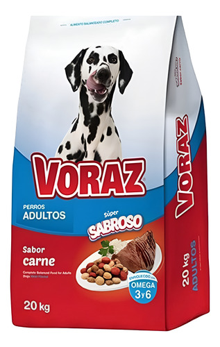 Alimento Para Perros Adultos Voraz X 20 Kg. Envío Gratis