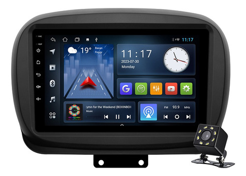 C-jc-jpara Estéreo Cámara 1+32gb Fiat 500x 2016-2022 Gps Wif