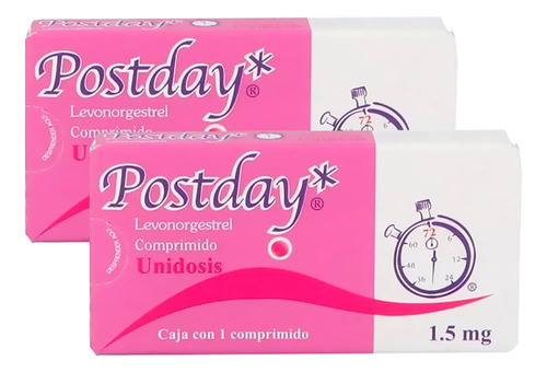 2 Postday Unidosis 1.5 Mg C/1 Pastilla Del Día Siguiente.