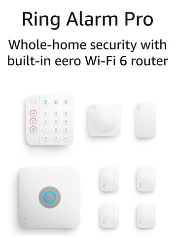 El Paquete Incluye Un Kit De 8 Piezas Ring Alarm Pro Router