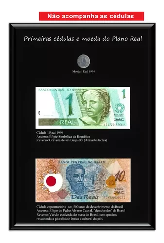 Nota de 10 Reais de Plástico Comemoração Dos 500 Anos do Descobrimento do  Brasil para Colecionadores, Produto Vintage e Retro Usado 79989490