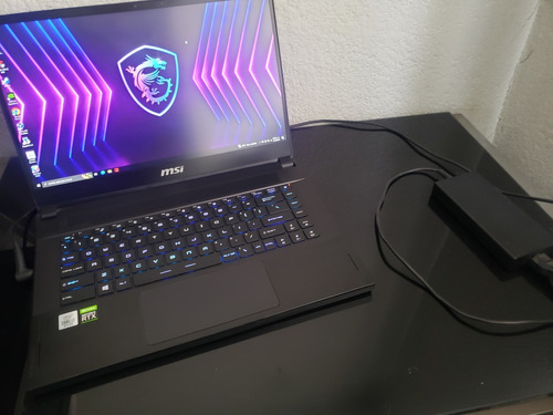 Laptop Msi Gs66 16gb Ram I7 Rtx2060, Doble Disco Duro, Gamer