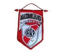 Comprar River Banderín Con Nombre Maximiliano No Hay Otros