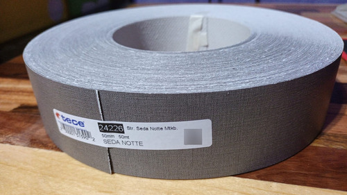 Tapacanto Seda Notte 50mm Ancho Tece Preenc. Rollo 50mts.