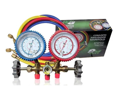 Manifold Ar Condicionado Split R12 R22 R404a R134a Et-636