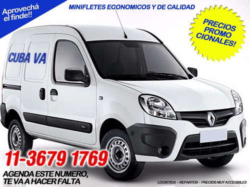 Imagen 2 de 5 de Mini Fletes Transporte Mensajeria Reparto