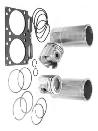 Kit Pistao Motor Mwm X12 Euro 3 Com Pistao Anod 2r0198075at