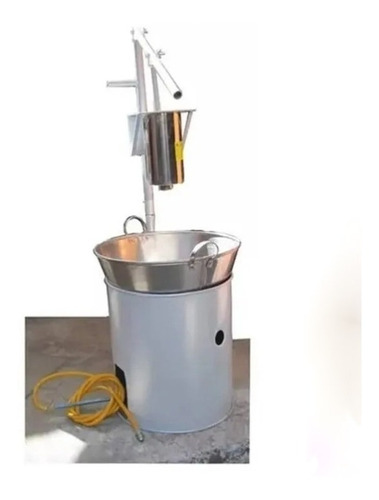 Maquina Manual Para Churros Con Cazo, Base Y Quemador (Usado)