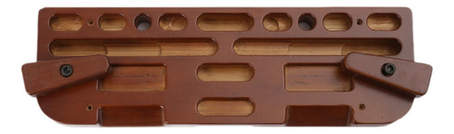 Tabla Colgante De Escalada, Diapasón De Rojo 55x15x4,5cm