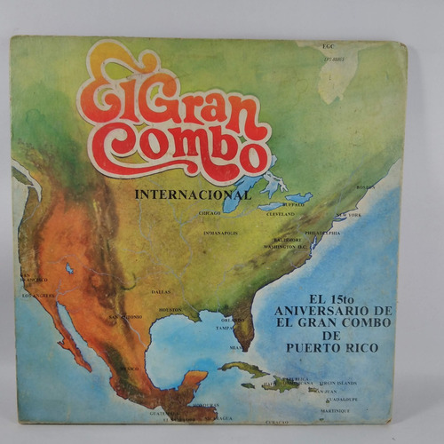 Lp   El Gran Combo Internacional 15to Aniversario  Sonero