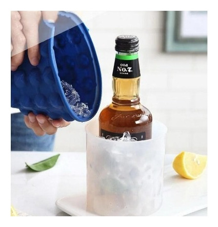 Molde Cubeta Para Hacer Hielos De Hielo Ice Cube Hielera