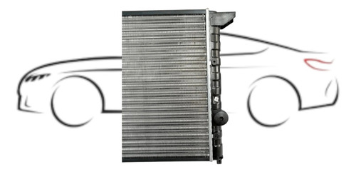Radiador Agua Jetta Golf A3 1993 1999 C/ac T/std T/mecanico