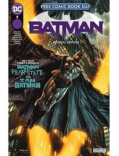 Free Comic Book Day Batman2021 Fcbd