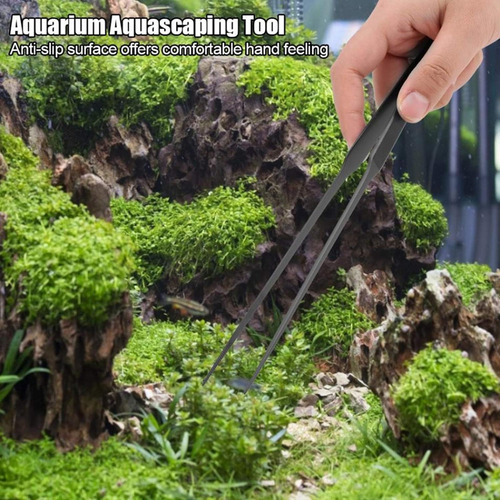 Pinzas Para Acuario De Acero Inoxidable Kit Herramientas