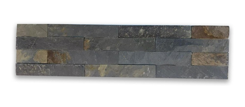 Imagen 3 de 8 de Revestimiento Piedra Natural Oxido 15x60cm