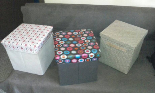 Puff De Poliester Cada Uno Oferta Usd 18