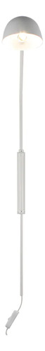 Arandela Cúpula Articulado 54x37cm Alumínio Branco Ar1885