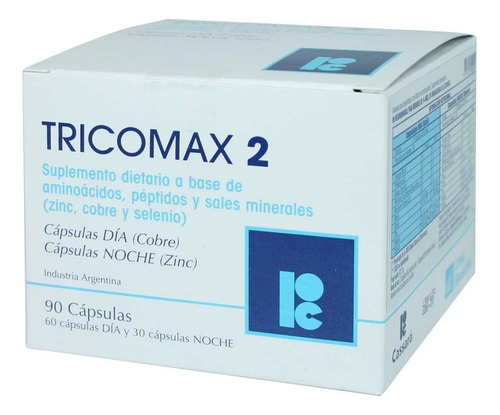 Tricomax 2(aminoacidos, Sales Minerales,zinc, Cobre,selenio)