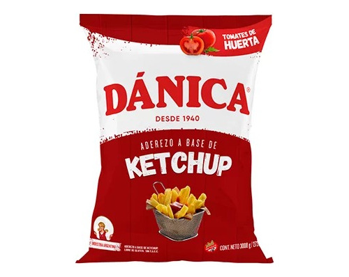 Ketchup Danica Caja Sachet 4 X 3 Kg