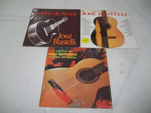 Lp Vinil - José Rastelli - 3 Discos