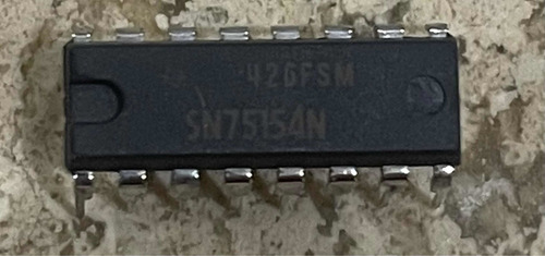 Sn75154n Ci Receptor De Linea Cuadruple