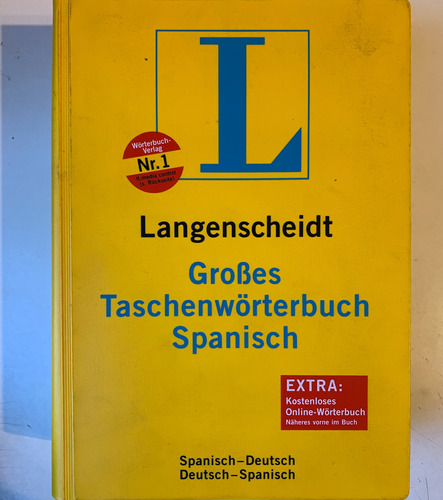 Langenscheidt Grobes Taschenworterbuch Spanisch-deustch