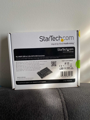 Startech Convertidor Ssd M.2 Ngff A Sata De 2.5