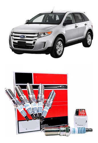 Bujías Motorcraft Cyfs12f5 Sp520 -ford Edge -explorer Set X6