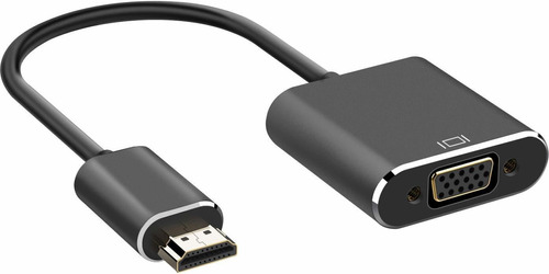 Pasow Adaptador A Vga (macho A Hembra, 1080p, Para Pc, Monit