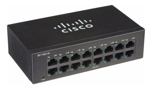 Imagen 1 de 1 de Switch Cisco SF110D-16 SF