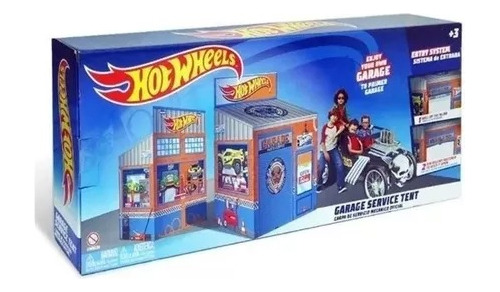 Hot Wheels Carpa De Servicio Mecanico Oficial Bunny Toys