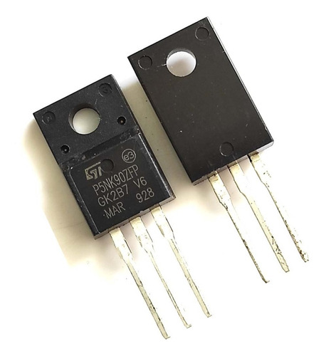 P5nk90zfp  N Ch Mosfet Tr 900v 4,5a Orig 