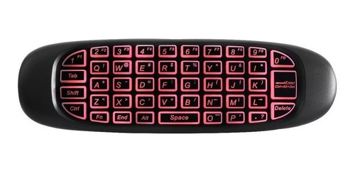 Air Mouse Mini Led Backlit Sem Fio 2,4 Ghz Android Pc Mac