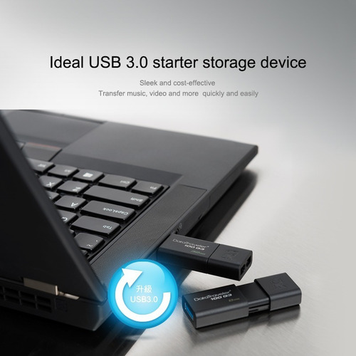 Memoria Flash Kingston 32 Gb Usb 3.0 (dt100g3/32gb)