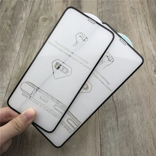 Vidrio Templado 5d iPhone XR Protector Pantalla Completo