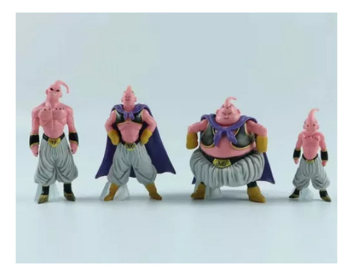 Set Figuras Majin Buu Transformaciones 8 Pzas Coleccionables (Usado)