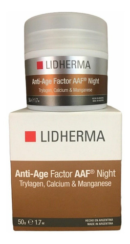 Anti Age Factor Night Crema Lidherma