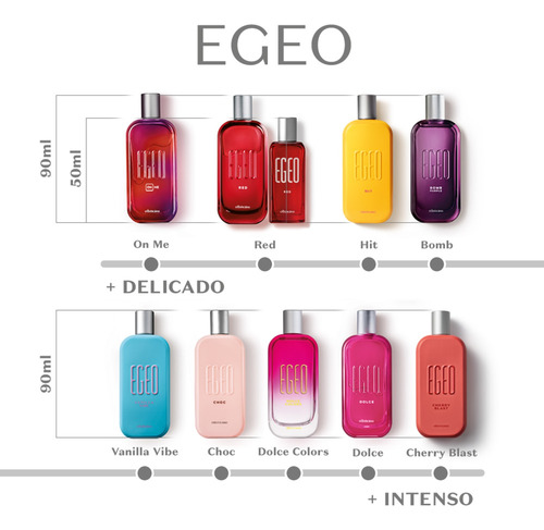 Egeo Choc Desodorante Colônia 90ml