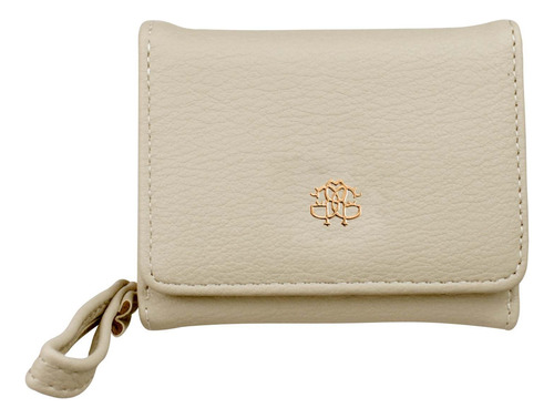 Cartera Para Dama Monedero Mini Ejecutiva Elegante Juvenil Color Khaki - Kh Ccg-15