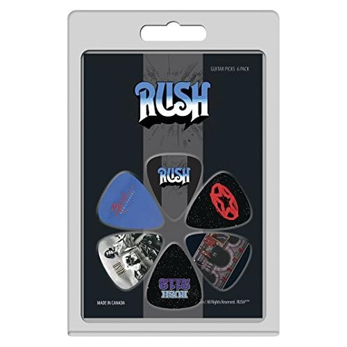 Púas De Guitarra Rush (lprush2) Medianas