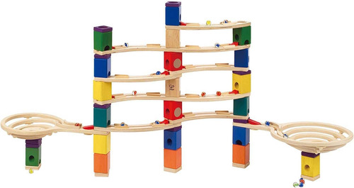 Construcción Galardonada De Pista De Canicas De Madera Hape